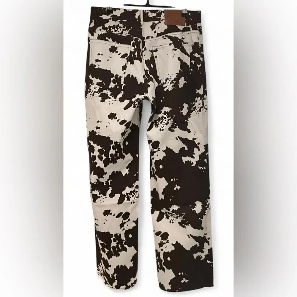 NWT MIAOU x Revolve | SZ M | Coastal Cowgirl Mid Rise Straight Leg Jeans Pants - Picture 6 of 11